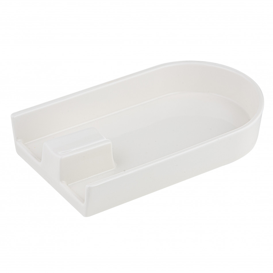 Alto Serve and Share Tong and Spoon Rest, a functional utensil for kitchen or household use